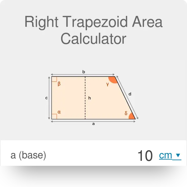 Finding the height of a rectangular trapezoid