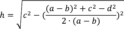 Finding the height of a trapezoid: formulas and examples of tasks