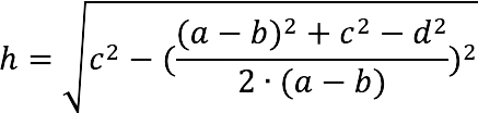 Finding the height of a trapezoid: formulas and examples of tasks