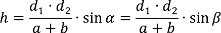 Finding the height of a trapezoid: formulas and examples of tasks