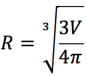 Finding the Radius of a Ball: Formula and Examples