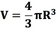 Finding the volume of a ball: formula and tasks