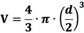 Finding the volume of a ball: formula and tasks