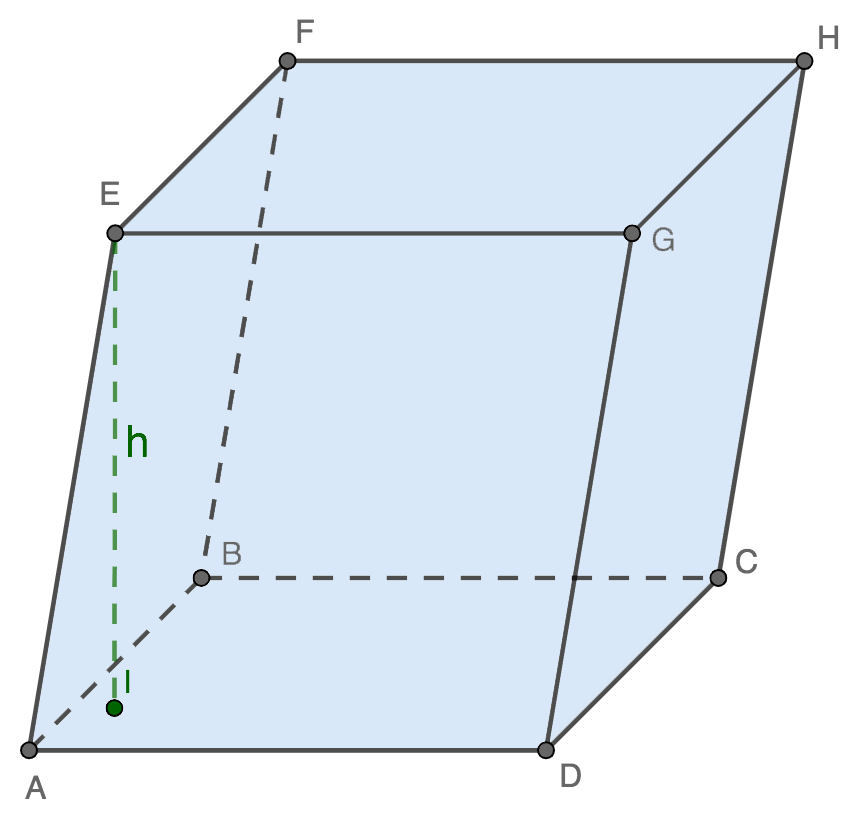 Finding the volume of a parallelepiped: formula and tasks