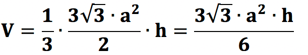 Finding the volume of the pyramid: formula and tasks