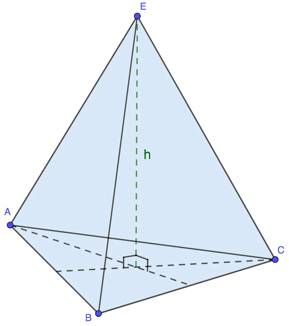 Finding the volume of the pyramid: formula and tasks