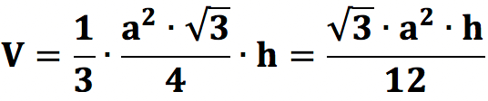 Finding the volume of the pyramid: formula and tasks