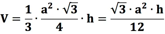 Finding the volume of the pyramid: formula and tasks