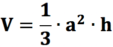 Finding the volume of the pyramid: formula and tasks