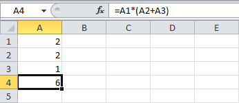 Formulas and functions in Excel