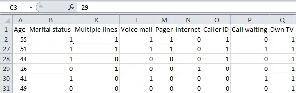 Freeze an area in Excel