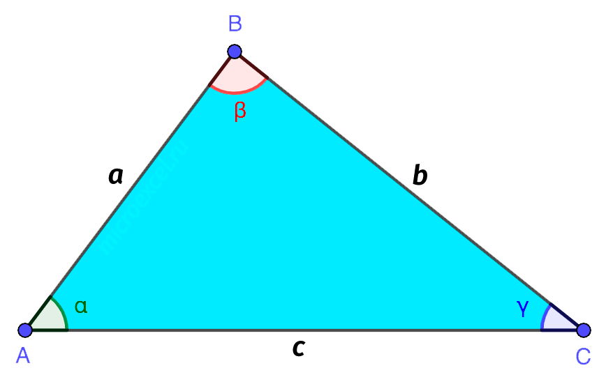 Geometric figure: triangle