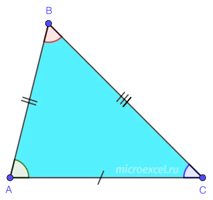 Geometric figure: triangle