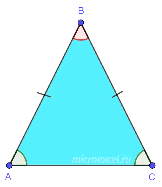 Geometric figure: triangle