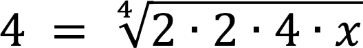 Geometric mean of numbers