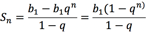 Geometric progression: definition, formulas, properties