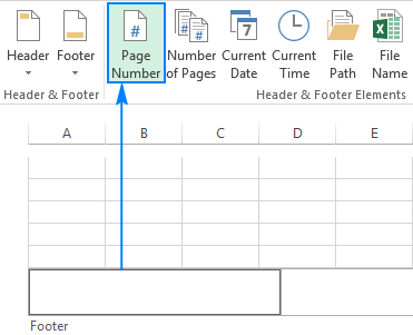 Zaglavlja i podnožja u Excelu