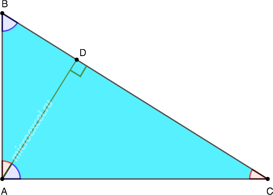 Height properties of a right triangle