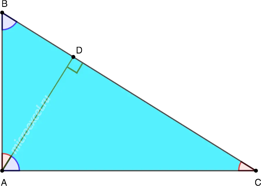 Height properties of a right triangle