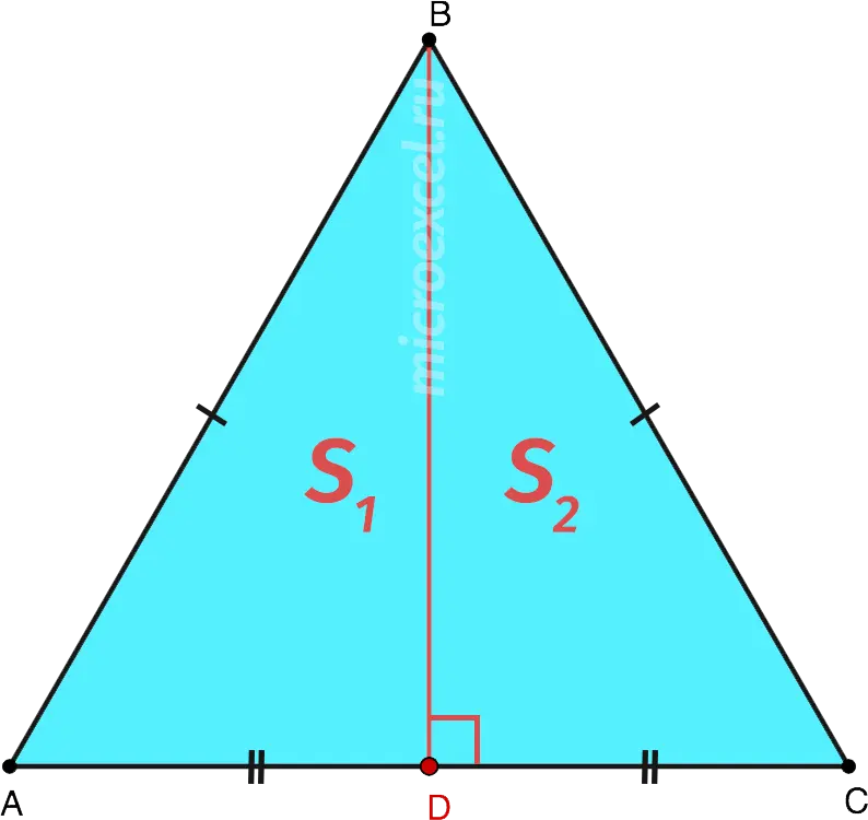 Height properties of an equilateral triangle