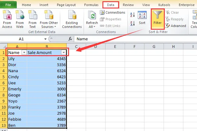 Hiding rows and cell contents in Excel