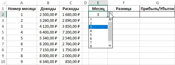 HLOOKUP function in Excel - complete instructions for use with examples