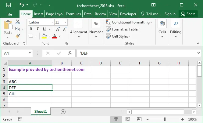 How to add a new row in Excel