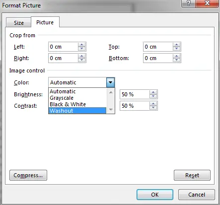 How to add a watermark to an excel sheet