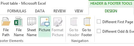 How to add a watermark to an excel sheet