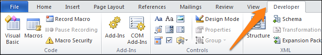 How to add checkboxes (checkboxes) to a Word document