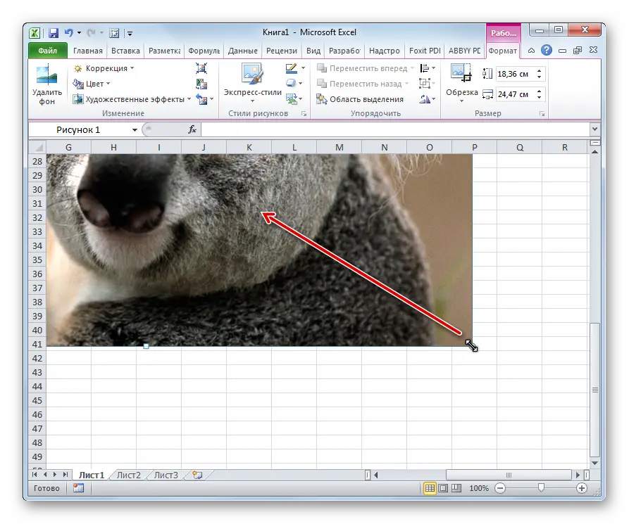 How to attach an image to a cell in an excel spreadsheet