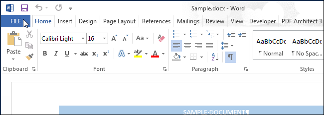 How to automatically create a backup in Word when you save a document