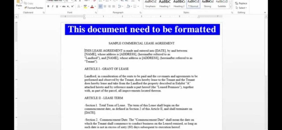 how-to-automatically-format-an-existing-document-in-word-2013-healthy