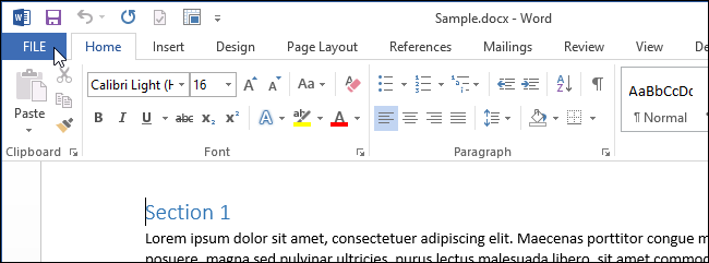 How to avoid deleting selected text while typing in Word 2013