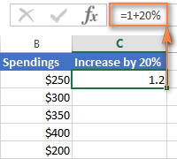 How to calculate percentage in Excel?