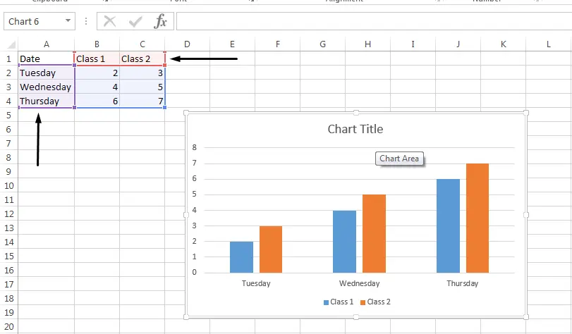 How to Change Series Labels in an Excel Table