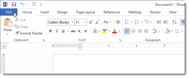 How to change the autosave interval in Word 2013