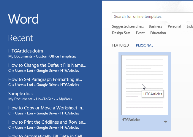 How to change the default file name when saving Word documents