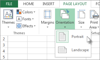 Bagaimana untuk menukar orientasi helaian excel kepada landskap. Bagaimana untuk membuat helaian landskap dalam Excel