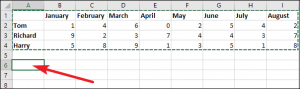 How to Convert Row to Column Easily in Excel