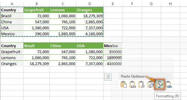 How to Convert Rows to Columns in Excel