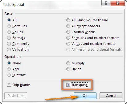 How to Convert Rows to Columns in Excel