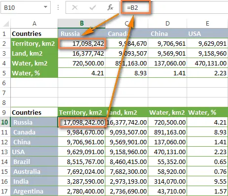 How to Convert Rows to Columns in Excel