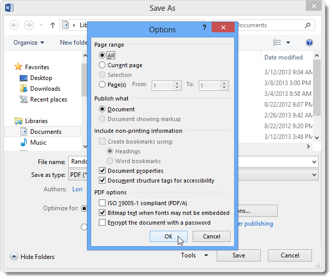 ​How to convert text from a PDF file to an editable Word 2013 document