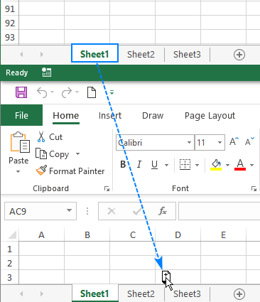 How to copy or move a worksheet to another workbook in Excel