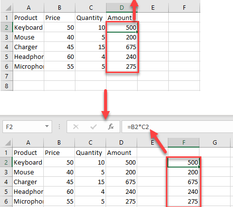 So kopieren Sie die genaue Formel in Excel