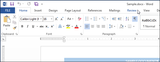 How to count pages, words, characters, paragraphs and lines in a Word document