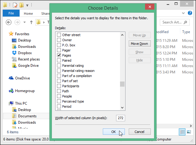 How to count the number of pages in several Word documents at once