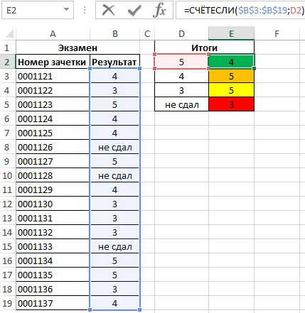 How to count the number of values ​​in an Excel column. 6 ways to count the number of values ​​in an Excel column