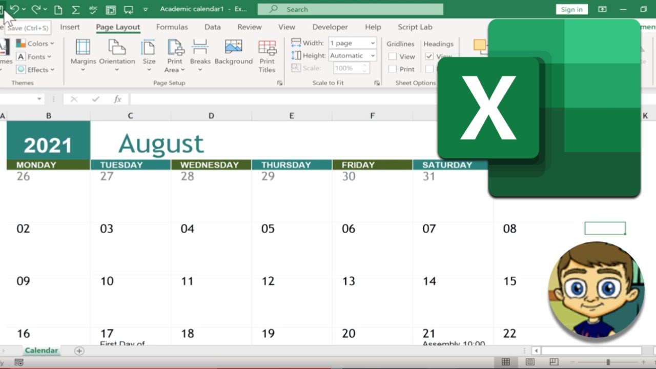 C mo Crear Un Calendario En Excel Comida Saludable Cerca De M 